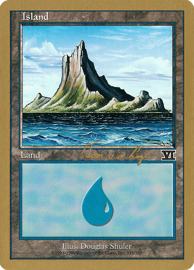 Island (tvdl335) (Tom van de Logt) [World Championship Decks 2000] | Chromatic Games