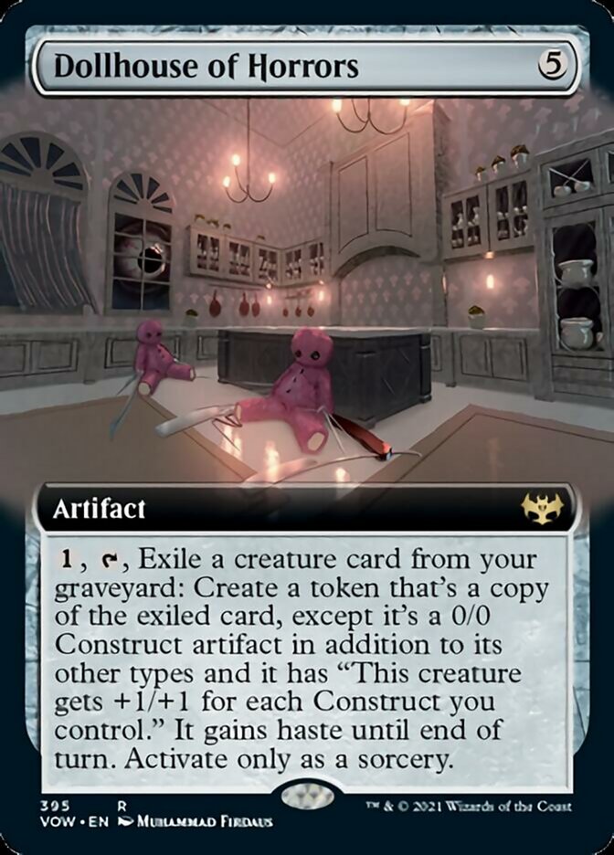 Dollhouse of Horrors (Extended Art) [Innistrad: Crimson Vow] | Chromatic Games