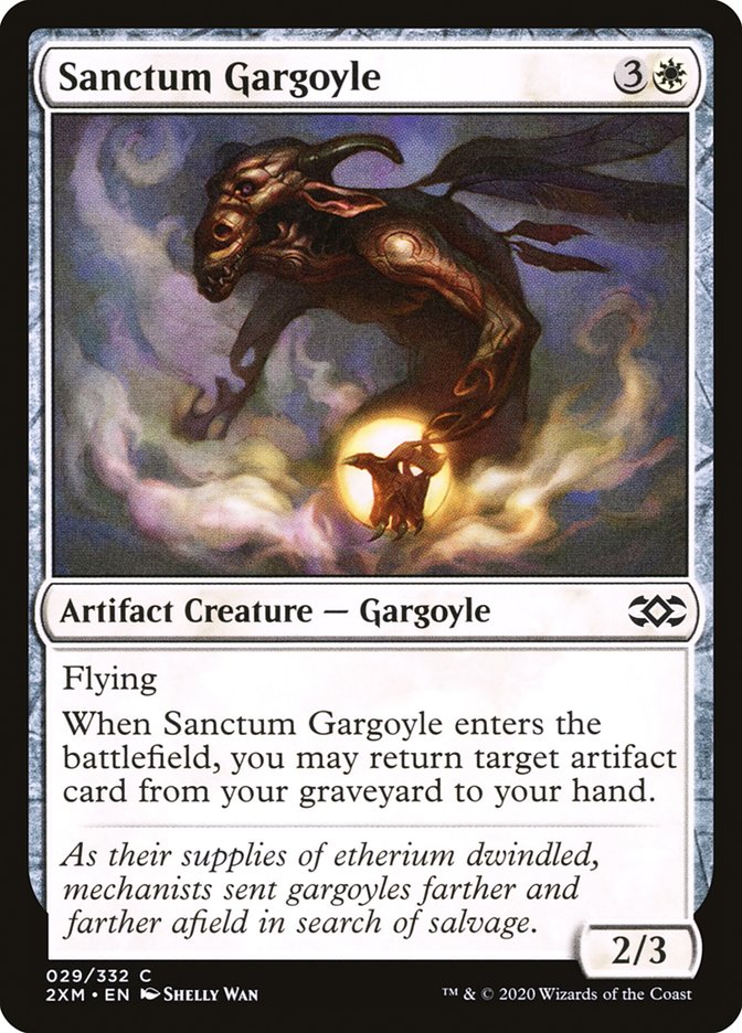 Sanctum Gargoyle [Double Masters] | Chromatic Games