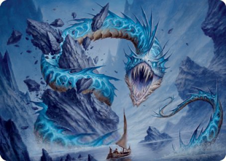 Biolume Serpent Art Card [Innistrad: Crimson Vow Art Series] | Chromatic Games