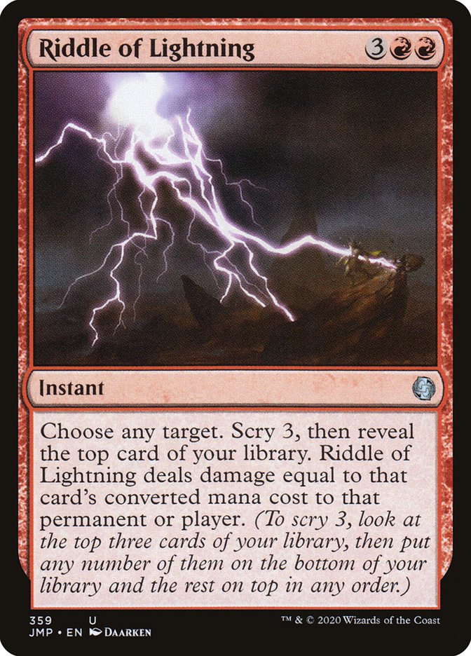Riddle of Lightning [Jumpstart] | Chromatic Games