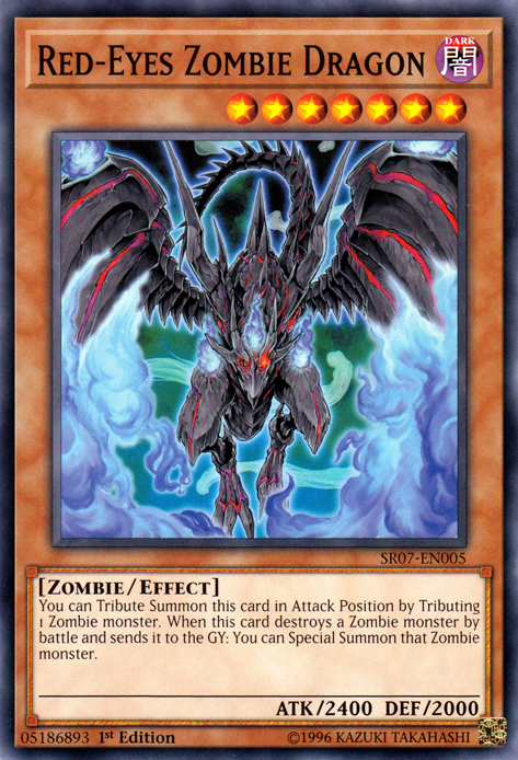 Red-Eyes Zombie Dragon [SR07-EN005] Common | Chromatic Games