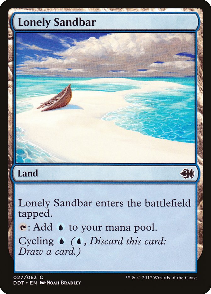 Lonely Sandbar [Duel Decks: Merfolk vs. Goblins] | Chromatic Games