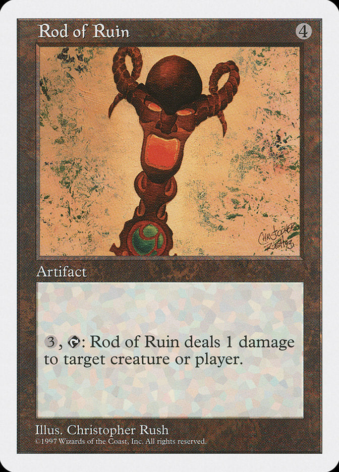 Rod of Ruin [Fifth Edition] | Chromatic Games