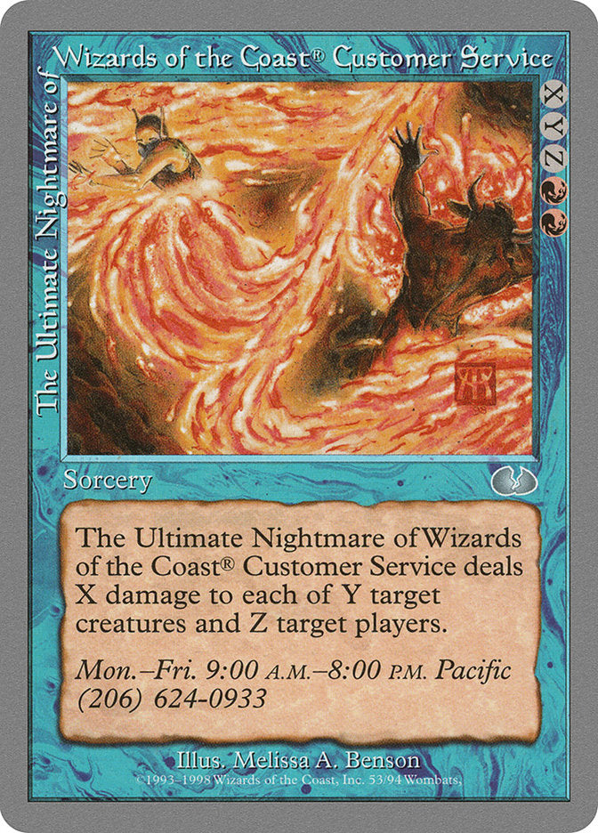 The Ultimate Nightmare of Wizards of the Coast® Customer Service [Unglued] | Chromatic Games