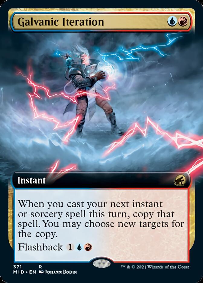 Galvanic Iteration (Extended Art) [Innistrad: Midnight Hunt] | Chromatic Games