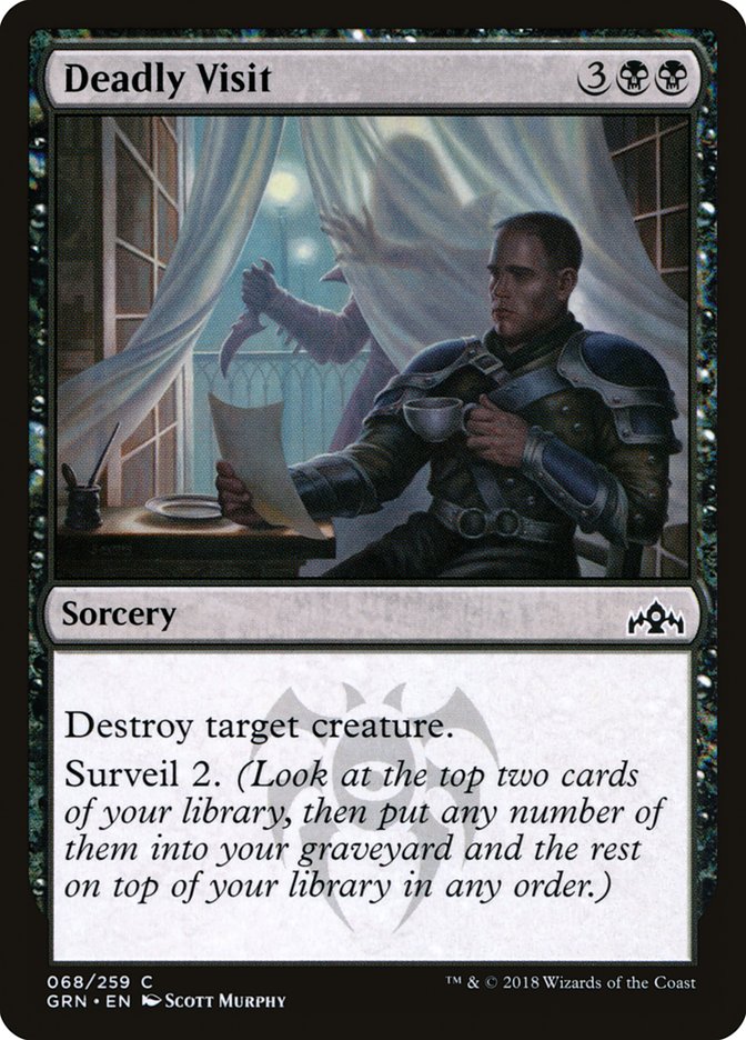 Deadly Visit [Guilds of Ravnica] | Chromatic Games