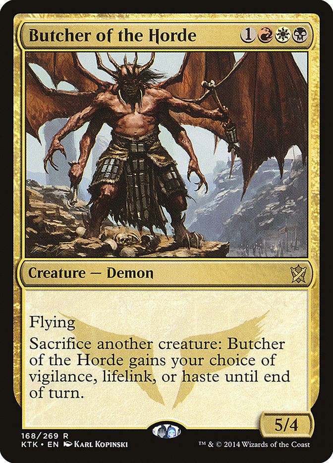 Butcher of the Horde [Khans of Tarkir] | Chromatic Games