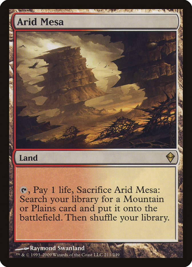 Arid Mesa [Zendikar] | Chromatic Games