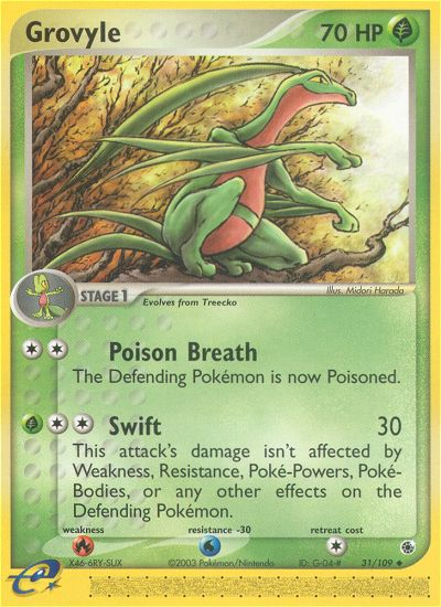 Grovyle (31/109) [EX: Ruby & Sapphire] | Chromatic Games