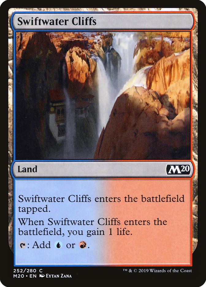 Swiftwater Cliffs [Core Set 2020] | Chromatic Games