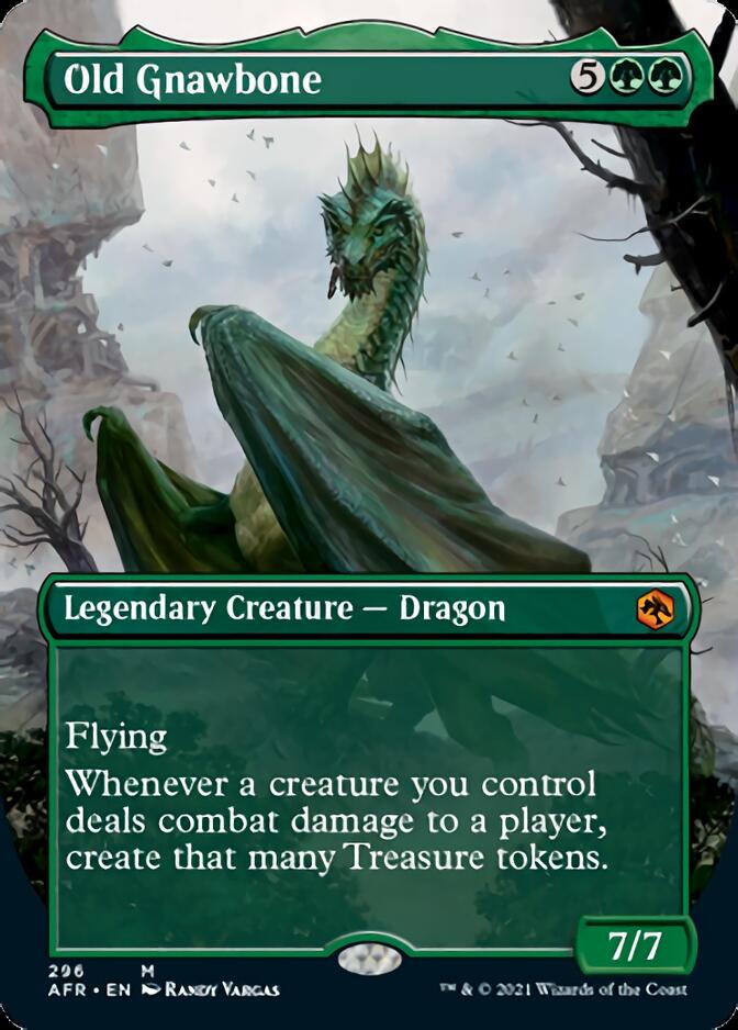 Old Gnawbone (Borderless Alternate Art) [Dungeons & Dragons: Adventures in the Forgotten Realms] | Chromatic Games