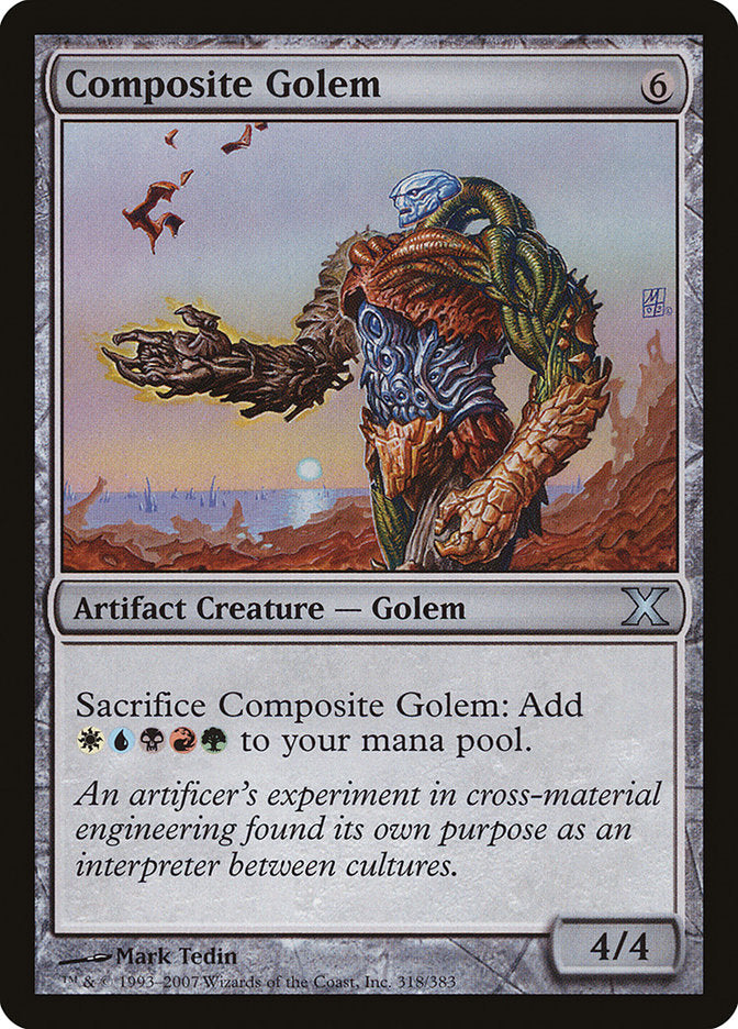 Composite Golem [Tenth Edition] | Chromatic Games