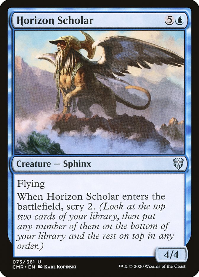 Horizon Scholar [Commander Legends] | Chromatic Games