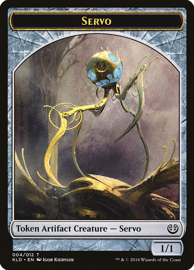 Servo Token (004/012) [Kaladesh Tokens] | Chromatic Games