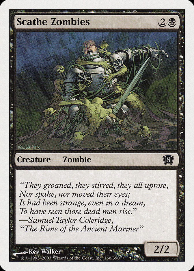 Scathe Zombies [Eighth Edition] | Chromatic Games