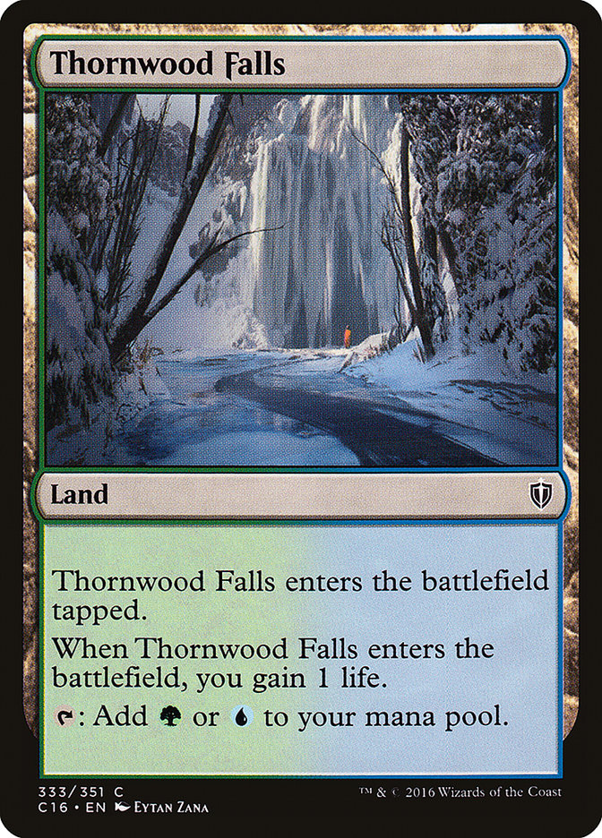 Thornwood Falls [Commander 2016] | Chromatic Games