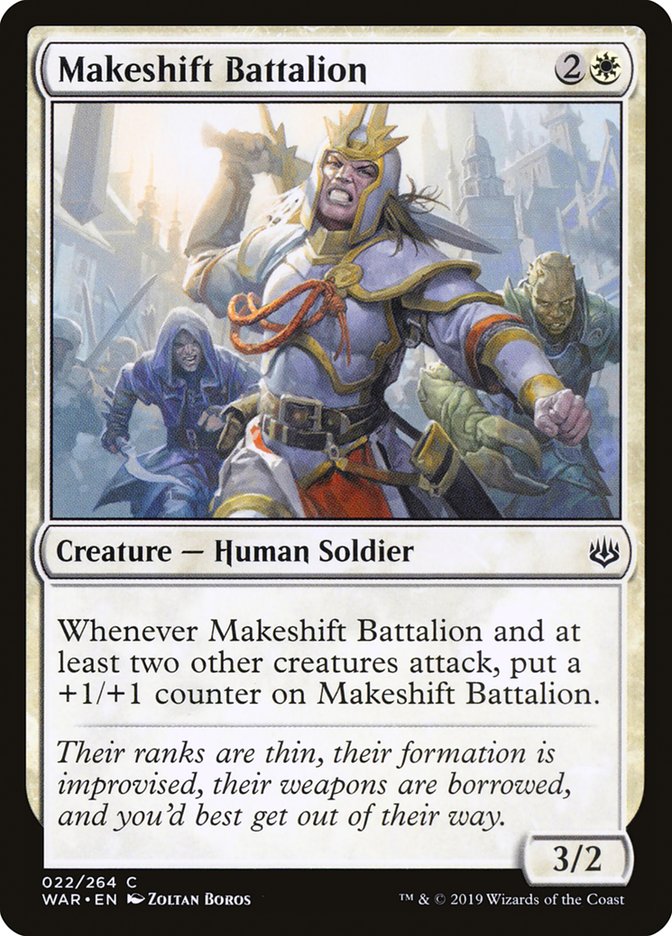 Makeshift Battalion [War of the Spark] | Chromatic Games