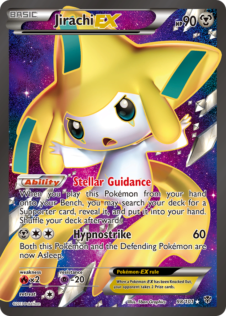 Jirachi EX [Plasma Blast] | Chromatic Games