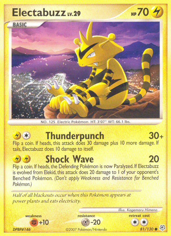 Electabuzz [Diamond & Pearl] | Chromatic Games