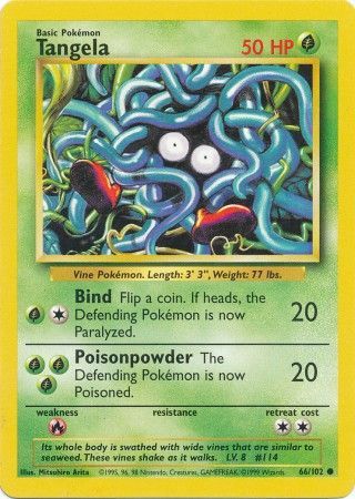 Tangela [Base Set] | Chromatic Games