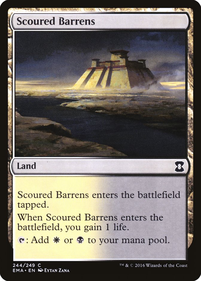 Scoured Barrens [Eternal Masters] | Chromatic Games