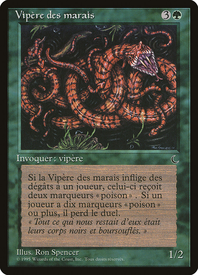 Marsh Viper (French) - "Vipere des marais" [Renaissance] | Chromatic Games