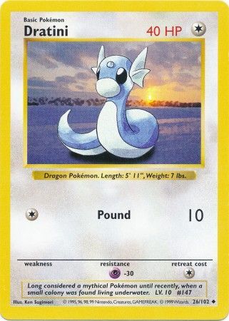 Dratini [Base Set (Shadowless)] | Chromatic Games