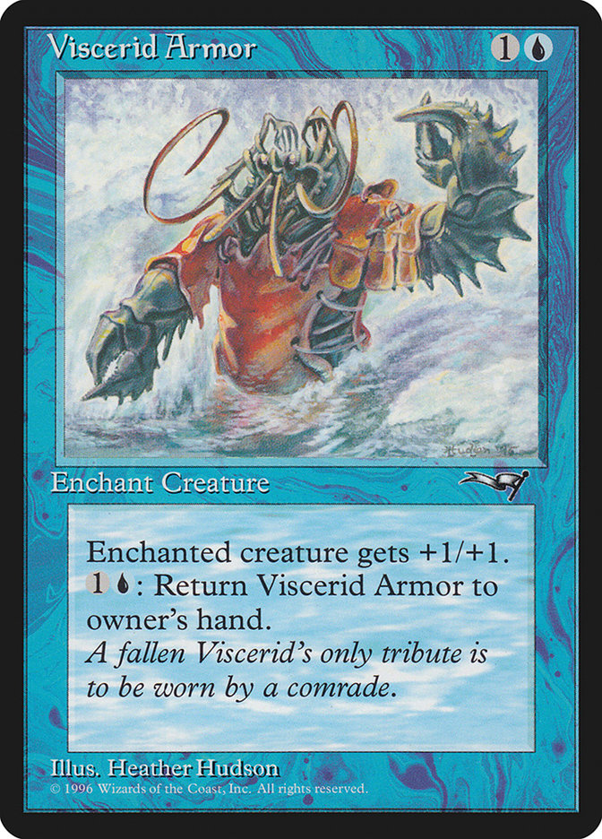 Viscerid Armor (Standing in Water) [Alliances] | Chromatic Games