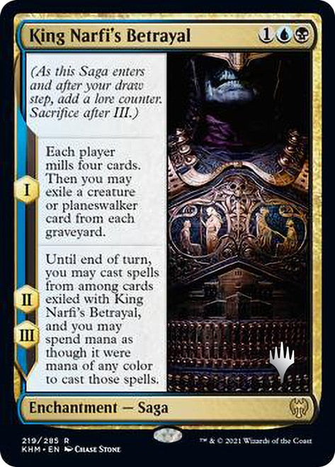 King Narfi's Betrayal (Promo Pack) [Kaldheim Promos] | Chromatic Games