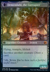 Jerren, Corrupted Bishop // Ormendahl, the Corrupted [Innistrad: Midnight Hunt Prerelease Promos] | Chromatic Games