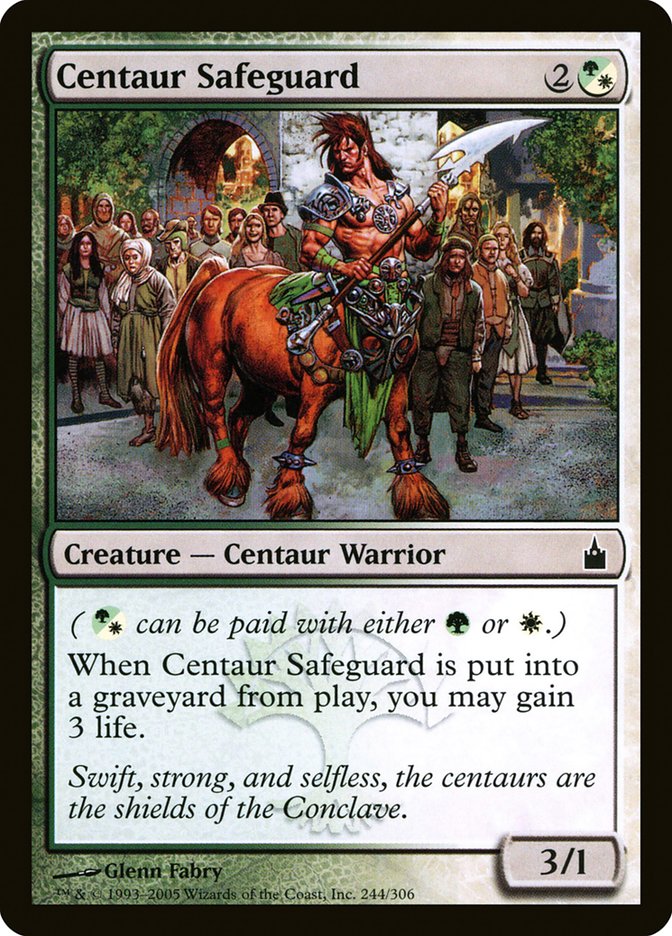 Centaur Safeguard [Ravnica: City of Guilds] | Chromatic Games