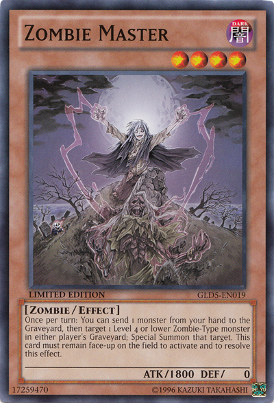 Zombie Master [GLD5-EN019] Common | Chromatic Games