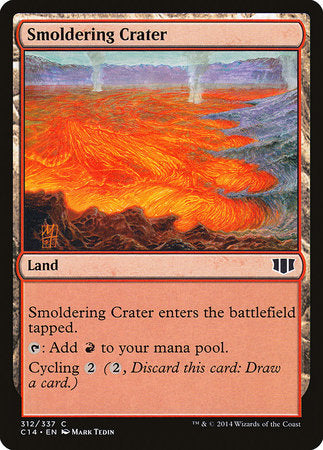 Smoldering Crater [Commander 2014] | Chromatic Games