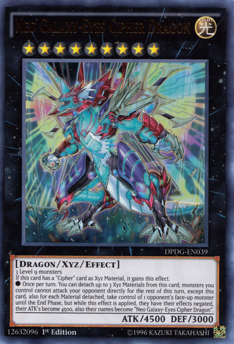 Neo Galaxy-Eyes Cipher Dragon [DPDG-EN039] Ultra Rare | Chromatic Games