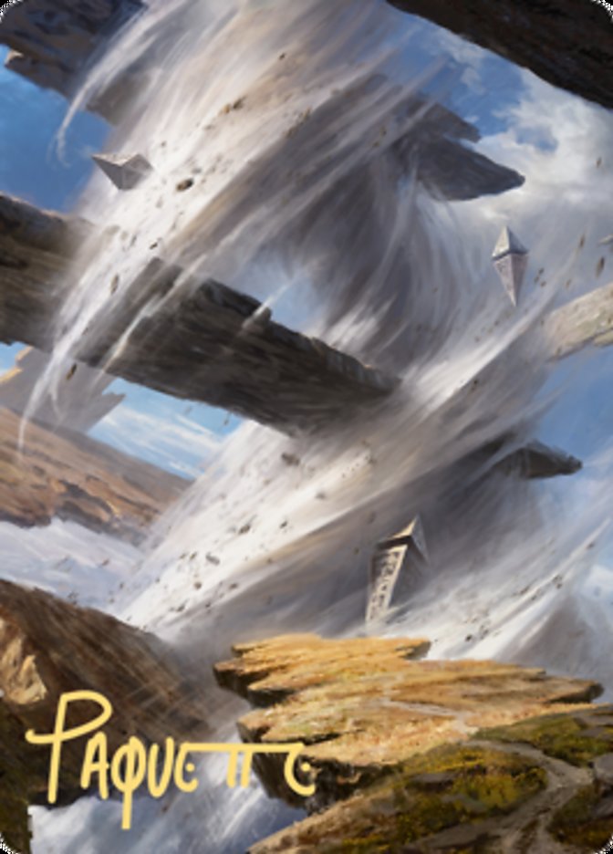 Plains 2 Art Card (Gold-Stamped Signature) [Zendikar Rising Art Series] | Chromatic Games