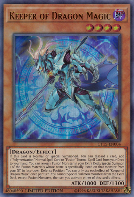 Keeper of Dragon Magic [CT15-EN004] Ultra Rare | Chromatic Games