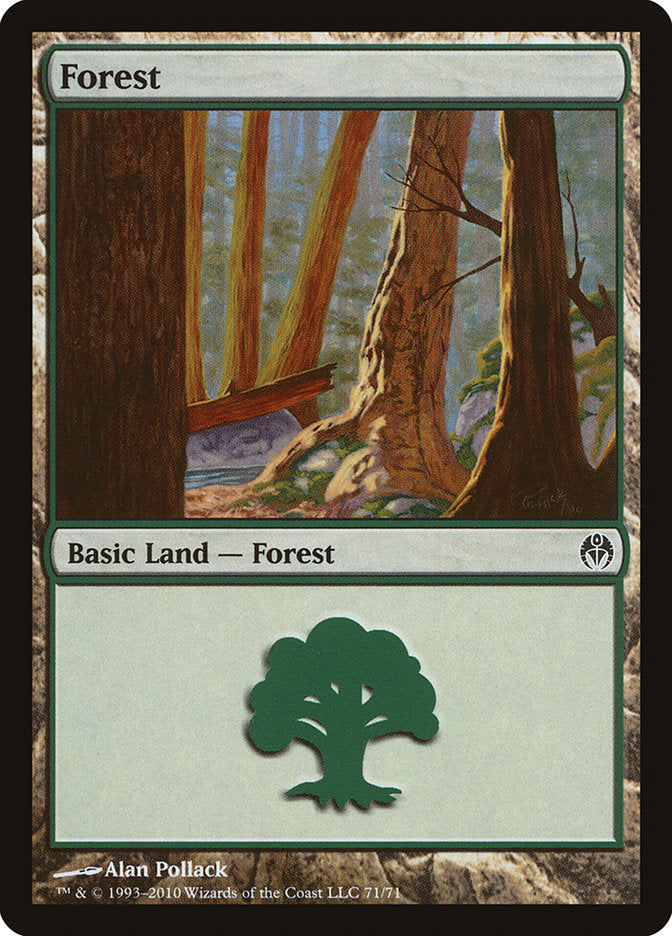 Forest (71) [Duel Decks: Phyrexia vs. the Coalition] | Chromatic Games