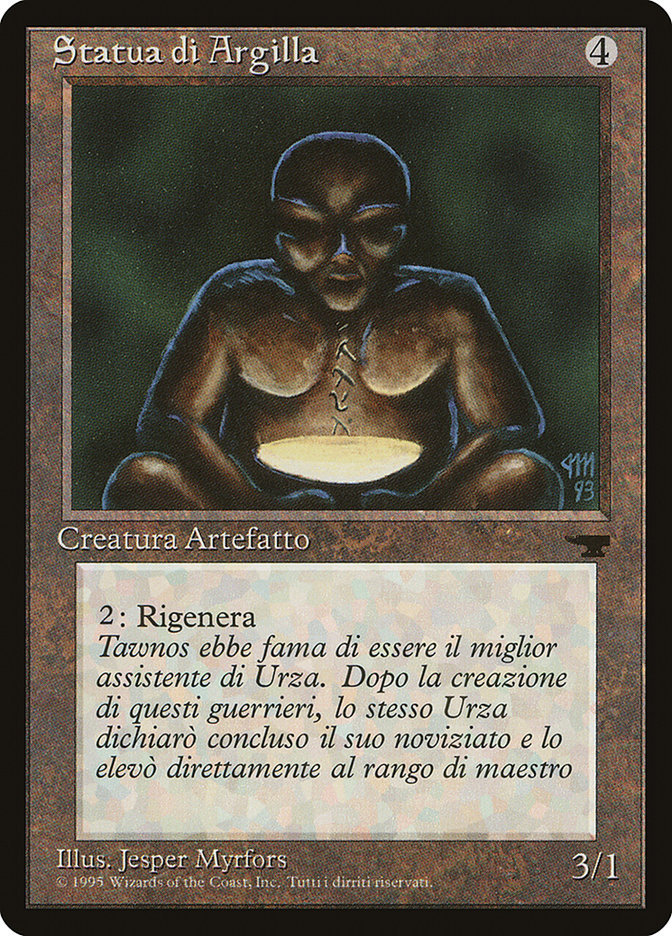 Clay Statue (Italian) - "Statua di Argilla" [Rinascimento] | Chromatic Games