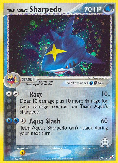 Team Aqua's Sharpedo (5/95) [EX: Team Magma vs Team Aqua] | Chromatic Games