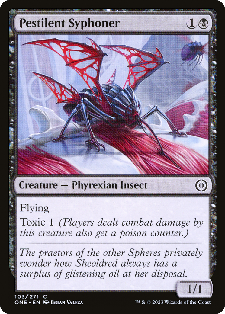 Pestilent Syphoner [Phyrexia: All Will Be One] | Chromatic Games