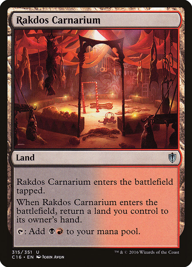 Rakdos Carnarium [Commander 2016] | Chromatic Games