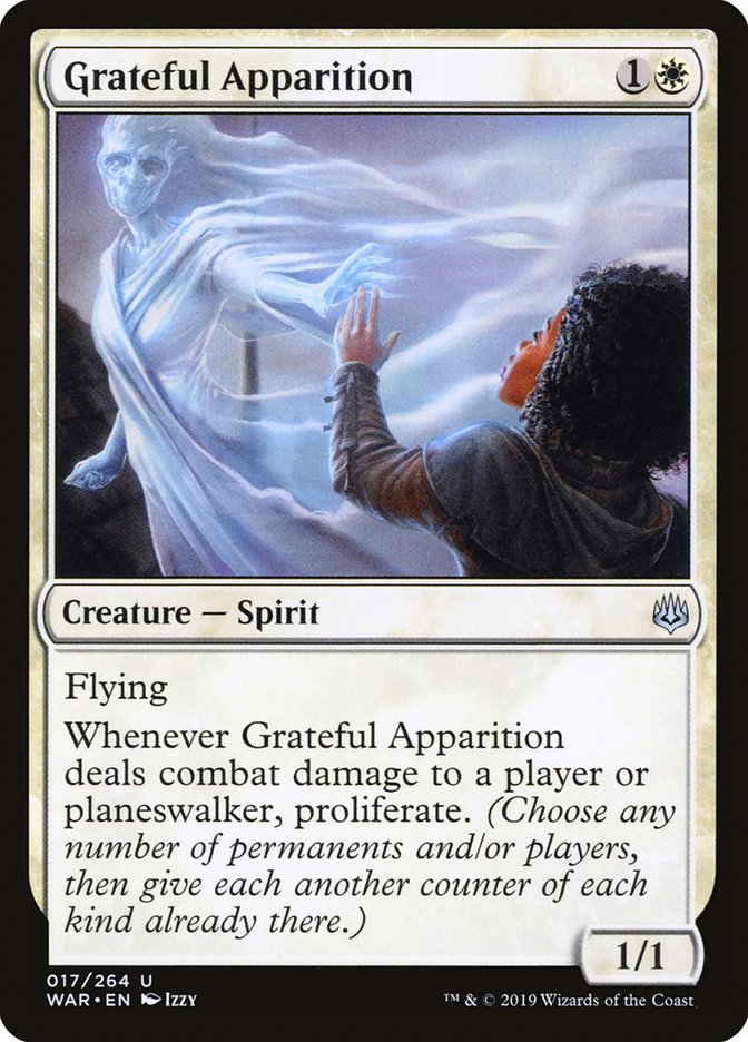 Grateful Apparition [War of the Spark] | Chromatic Games