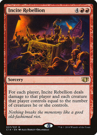 Incite Rebellion [Commander 2014] | Chromatic Games