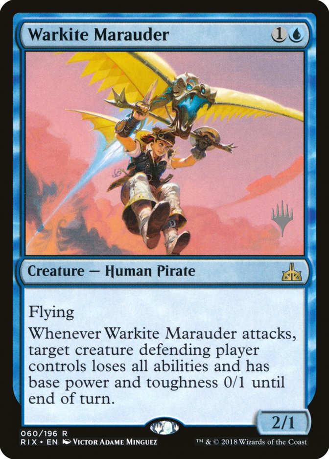 Warkite Marauder (Promo Pack) [Rivals of Ixalan Promos] | Chromatic Games