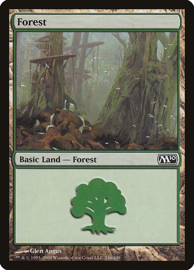 Forest (246) [Magic 2010] | Chromatic Games