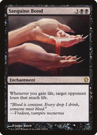 Sanguine Bond [Commander 2013] | Chromatic Games