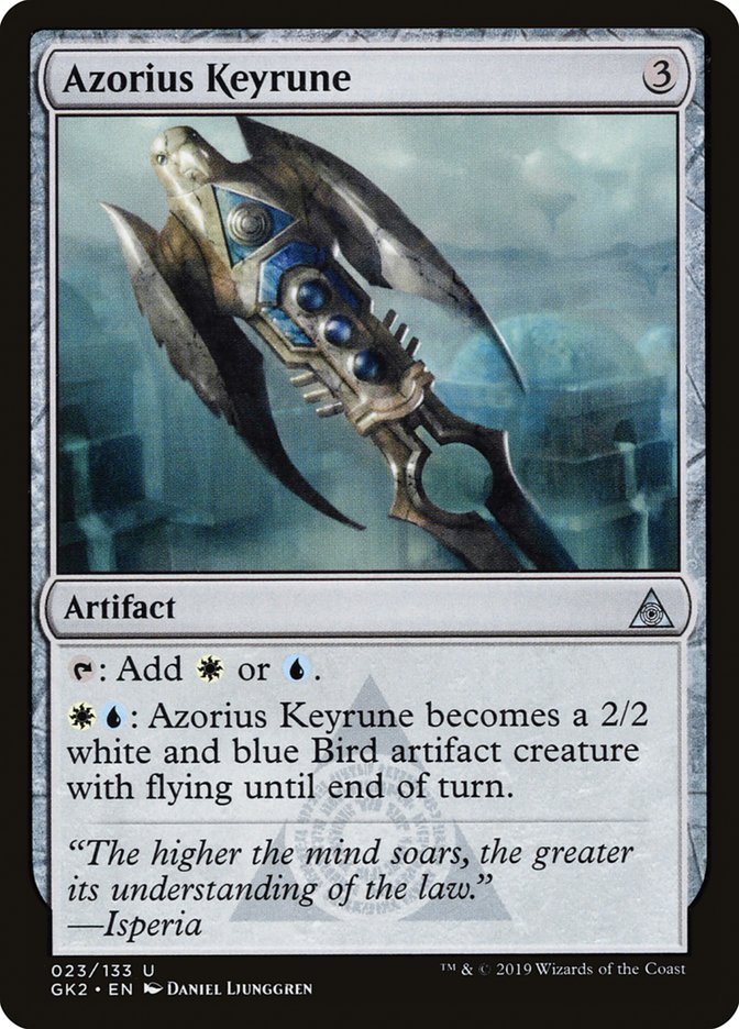 Azorius Keyrune [Ravnica Allegiance Guild Kit] | Chromatic Games