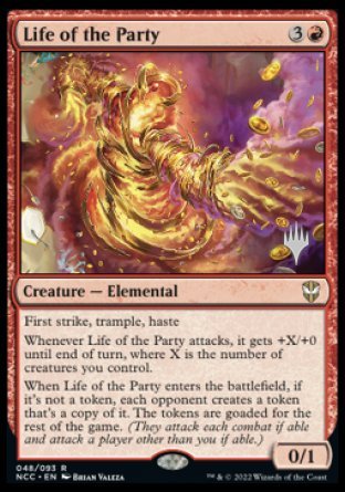 Life of the Party (Promo Pack) [Streets of New Capenna Commander Promos] | Chromatic Games