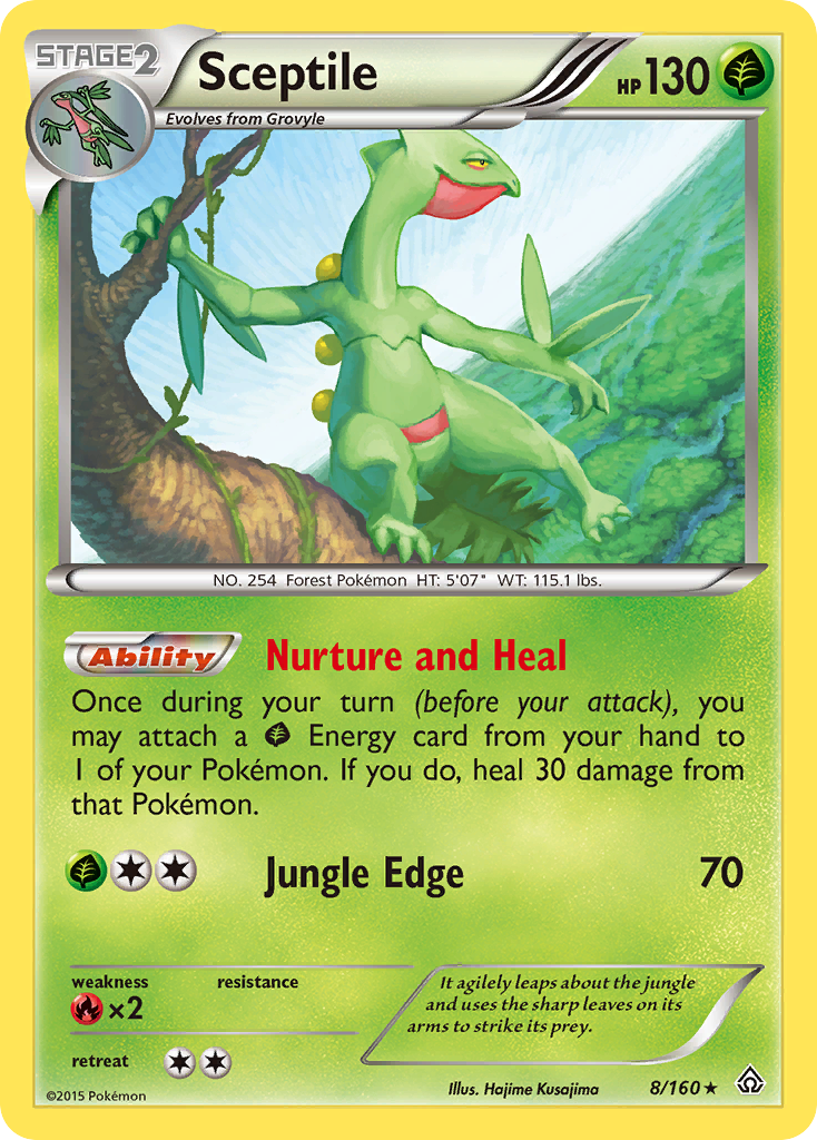 Sceptile (8/160) [XY: Primal Clash] | Chromatic Games